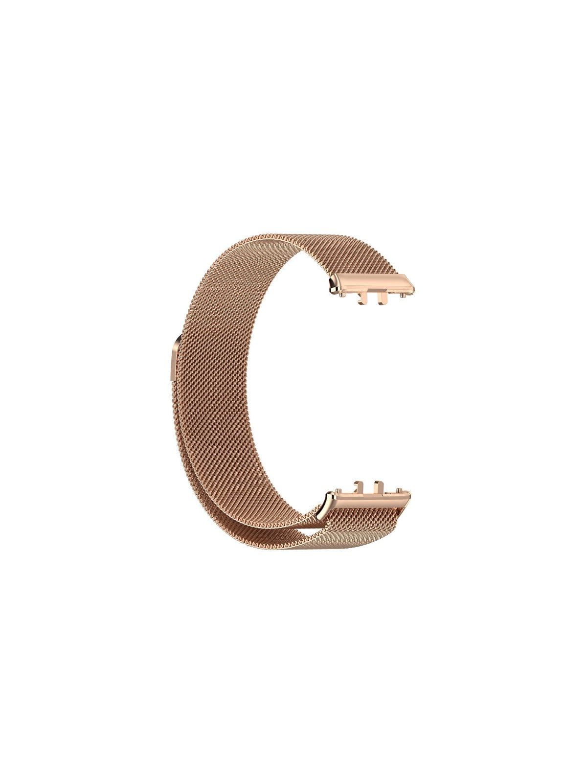 4wrist Cinturino per Samsung Fit 3 - Cinturino Milanese Loop Oro Rosa unisex