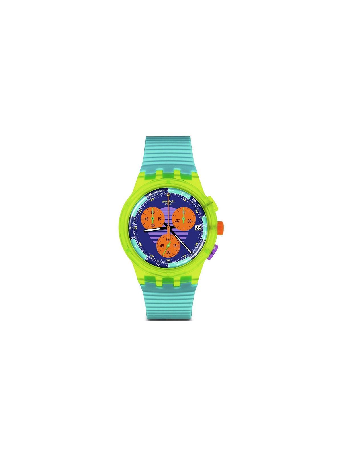 Swatch Onda al neon SUSJ404 unisex