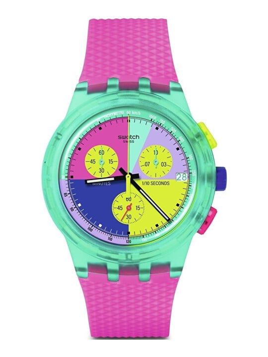 Swatch Freccia al neon lampeggiante SUSG408 unisex