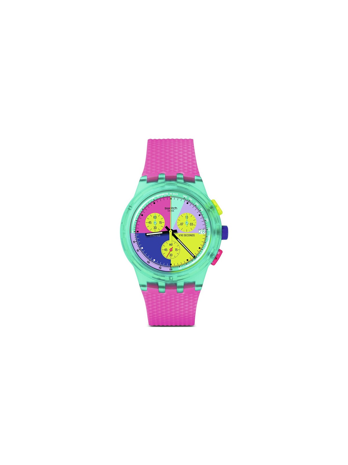 Swatch Freccia al neon lampeggiante SUSG408 unisex