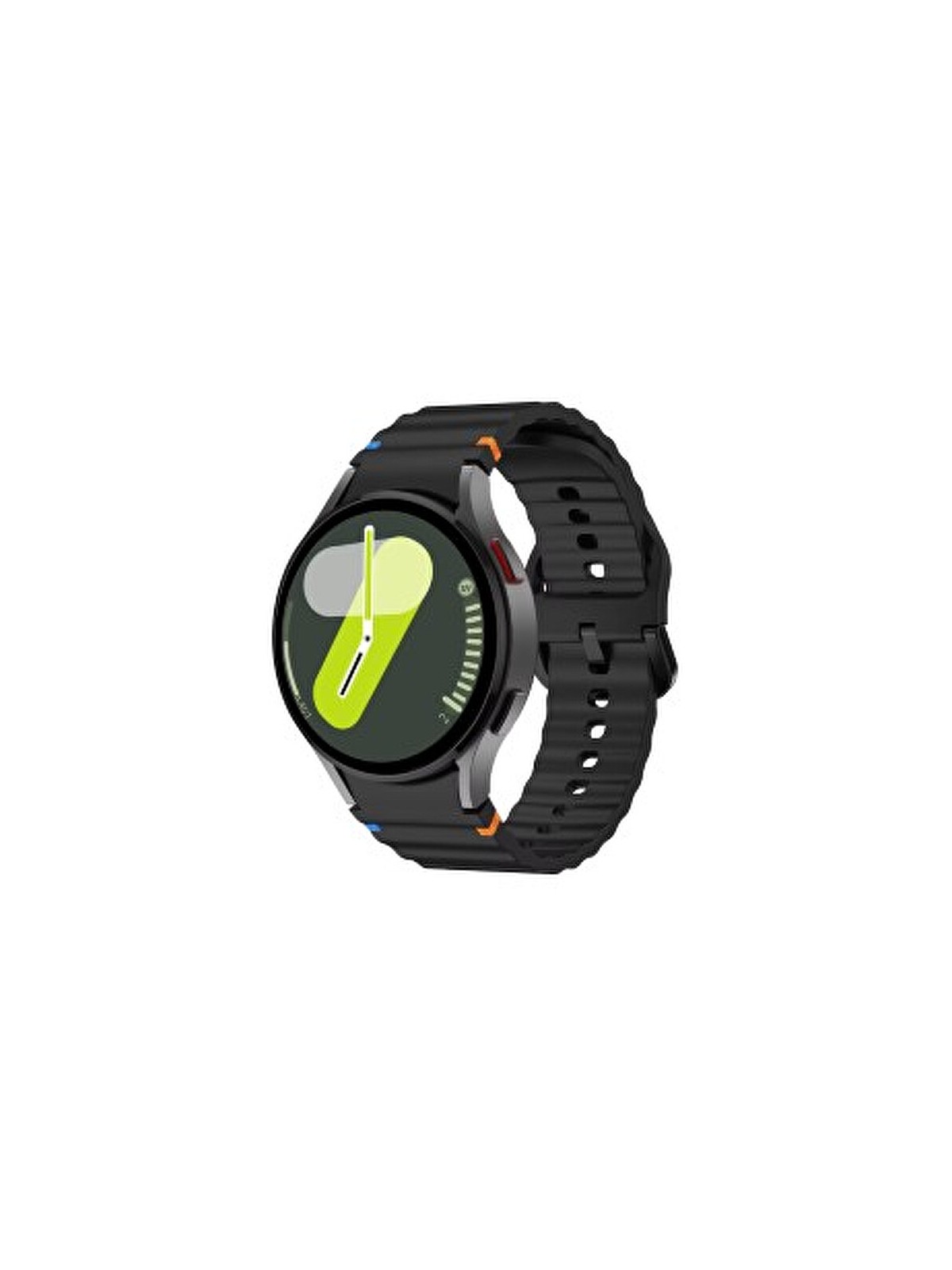 4wrist Cinturino in silicone per Samsung Galaxy Watch 7 - Nero unisex