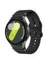 4wrist Cinturino in silicone per Samsung Galaxy Watch 7 - Nero unisex