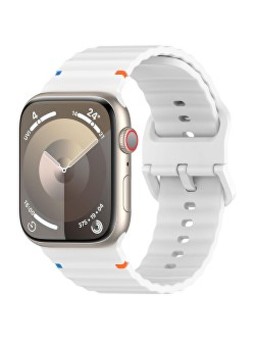 4wrist Cinturino in silicone per Apple Watch 38/40/41 mm - Bianco unisex