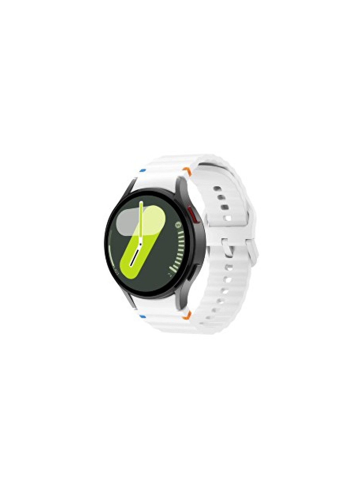 4wrist Cinturino in silicone per Samsung Galaxy Watch 7 - Bianco unisex