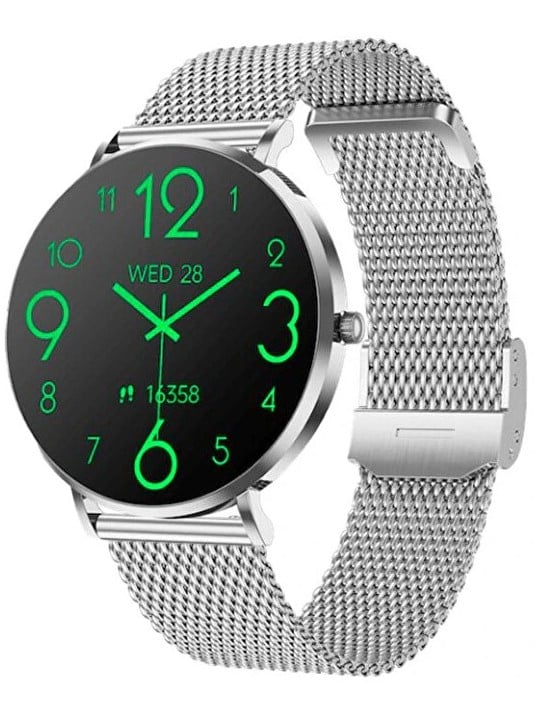 CARNEO Smartwatch CARNEO Phoenix HR+ 2a generazione, argento unisex