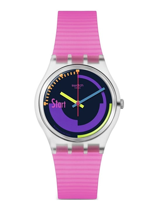 Swatch Podio rosa neon SO28K111 donna