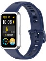 4wrist Cinturino in silicone per Huawei Watch Band 10, 9, 8 - Blu scuro unisex