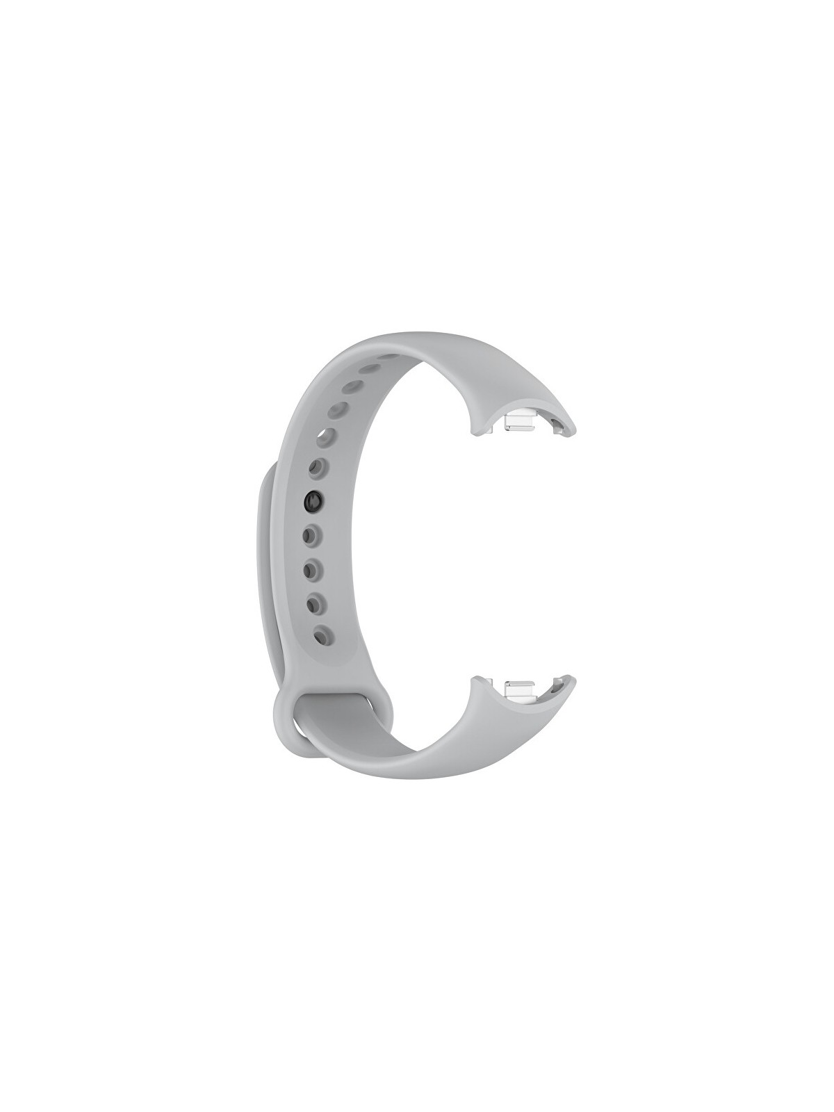 4wrist Cinturino in silicone per Xiaomi 9 e 8 - Grigio unisex
