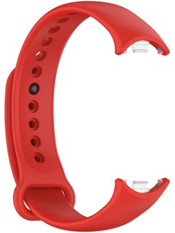 4wrist Cinturino in silicone per Xiaomi 9 e 8 - Rosso unisex
