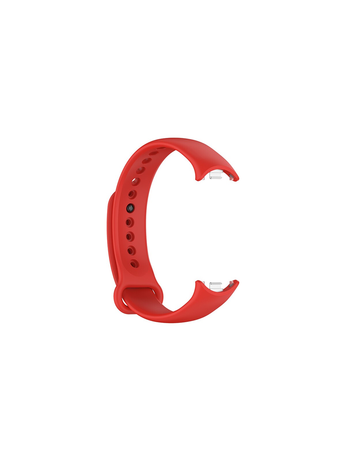 4wrist Cinturino in silicone per Xiaomi 9 e 8 - Rosso unisex
