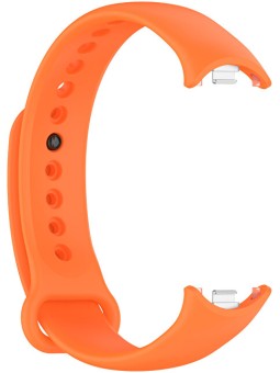 4wrist Cinturino in silicone per Xiaomi 9 e 8 - Arancione unisex