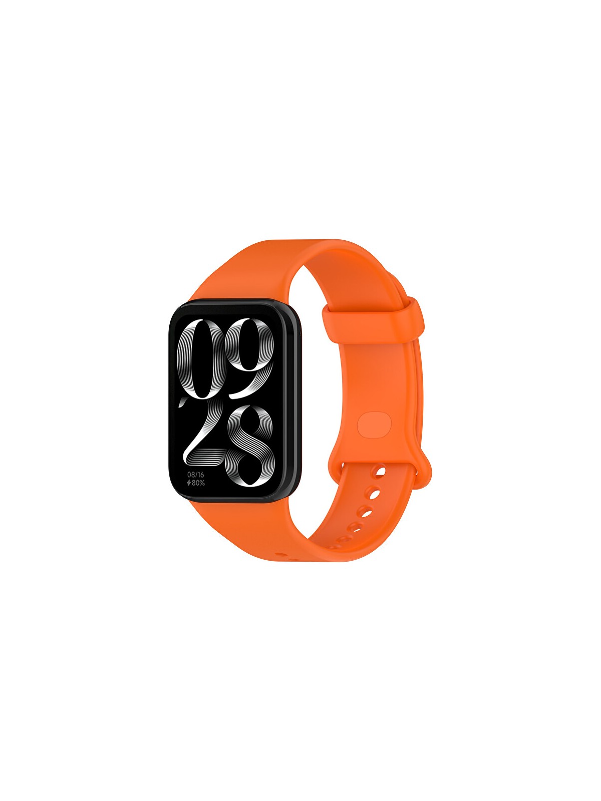 4wrist Cinturino in silicone per Xiaomi 9 Pro e 8 Pro - Arancione unisex