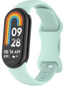 4wrist Cinturino in silicone per Xiaomi 9 e 8 - Verde chiaro unisex