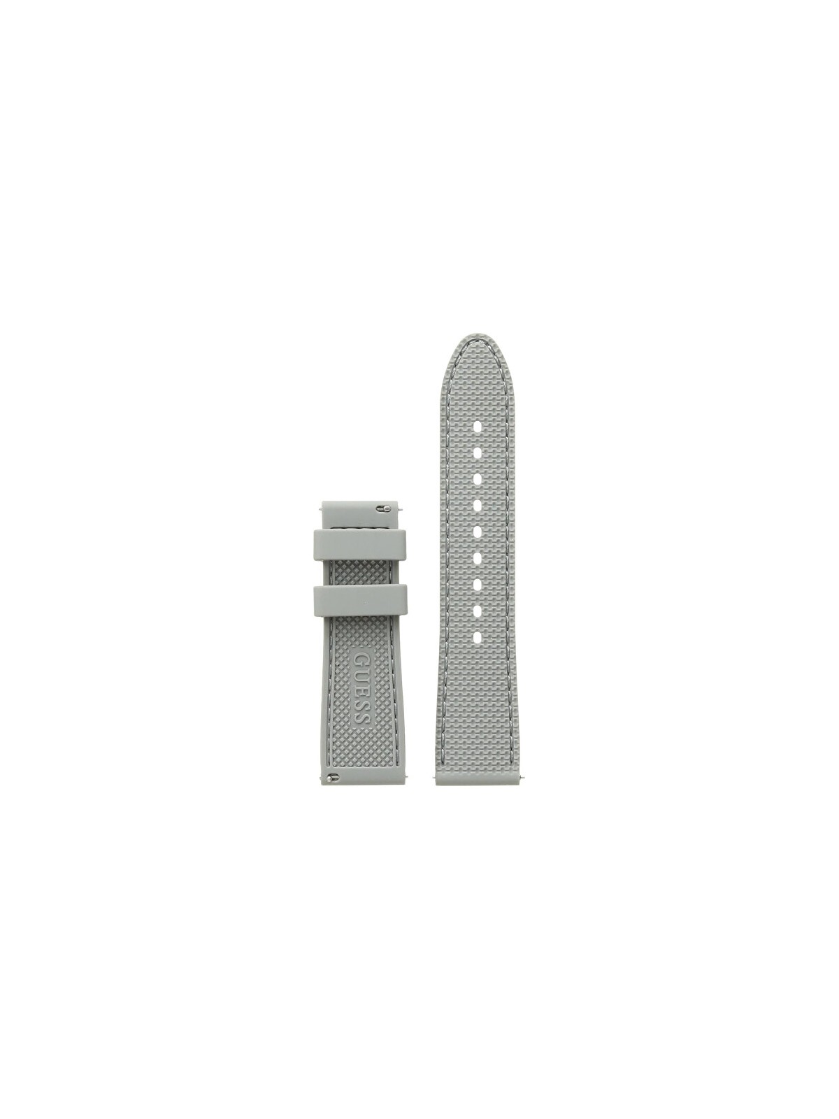 Guess Cinturino in silicone da 22 mm - Grigio CS1002S12 unisex