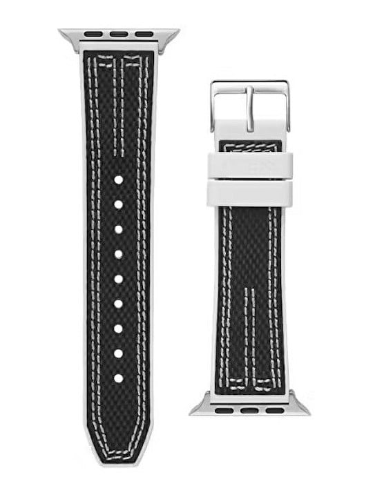 Guess Cinturino in silicone per Apple Watch 42 - 45 mm - Nero CS3003S1 unisex