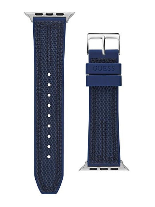 Guess Cinturino in silicone per Apple Watch 42 - 45 mm - Blu CS3003S3 unisex