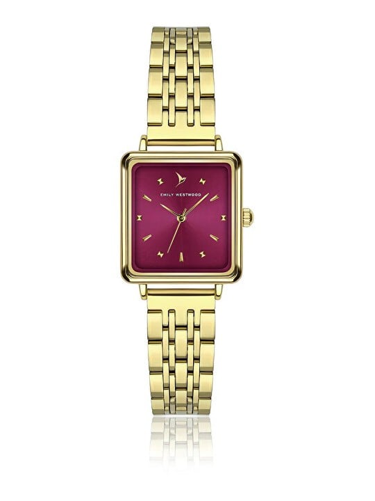 Emily Westwood Borgogna Muse Oro EKM-5714GQ donna