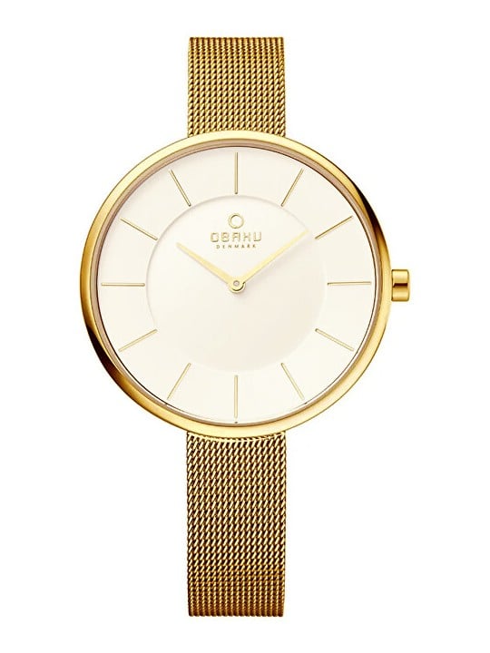 Obaku Orologio analogico V185LXGGMG donna