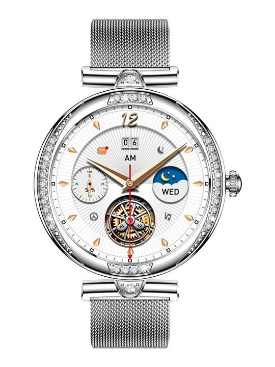 CARNEO Orologio intelligente CARNEO Seinn HR+ argento donna