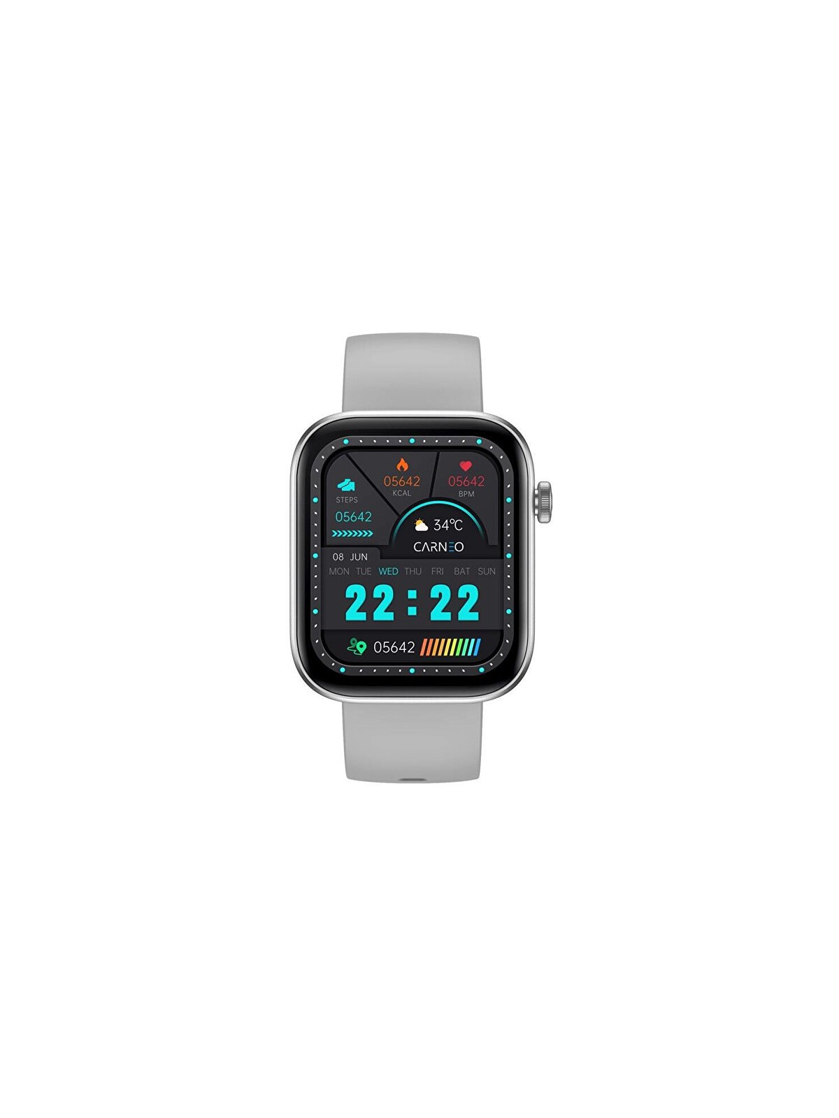 CARNEO Orologio intelligente CARNEO Zenith HR+ argento donna