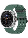 4wrist Cinturino sportivo in silicone per Samsung Galaxy Watch8 - Verde scuro unisex