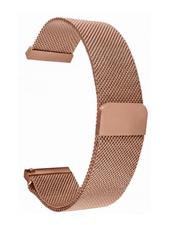 4wrist Anello milanese 16 mm - Oro rosa unisex