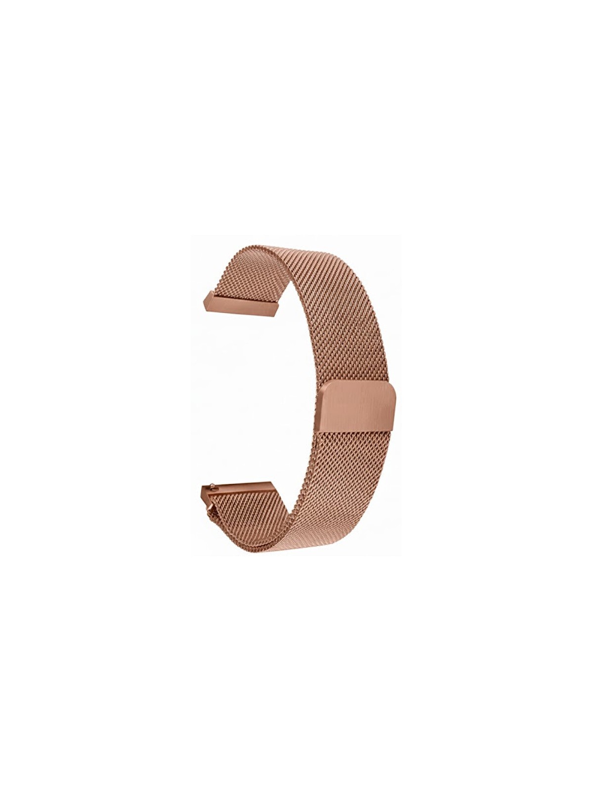 4wrist Anello milanese 16 mm - Oro rosa unisex