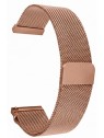 4wrist Anello milanese 16 mm - Oro rosa unisex