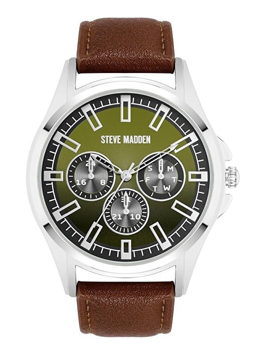 Steve Madden Orologio analogico SM-9110GRSV uomo
