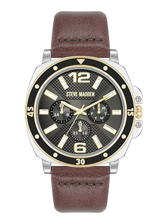 Steve Madden Orologio analogico SM-9117GYTT uomo