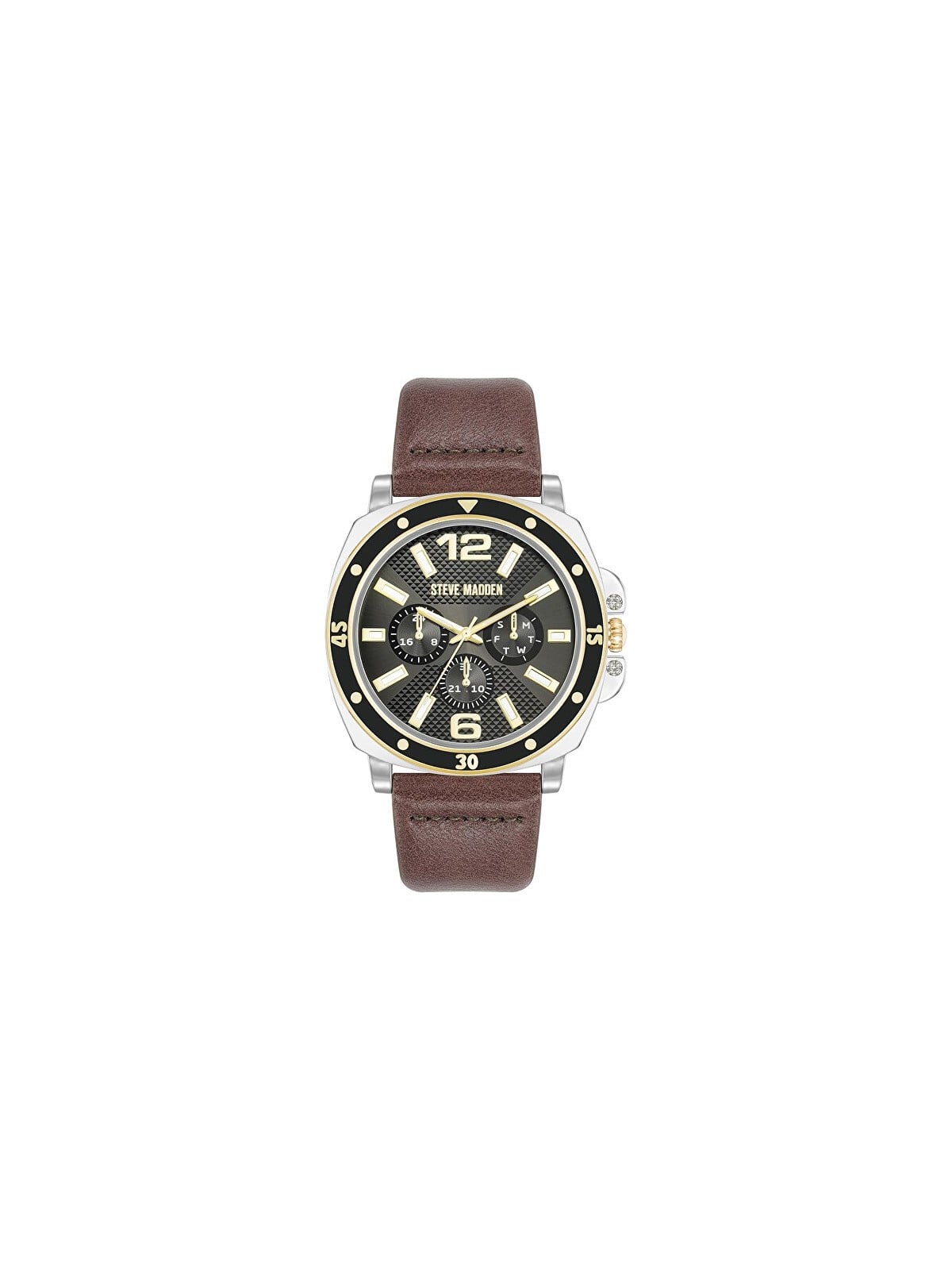 Steve Madden Orologio analogico SM-9117GYTT uomo