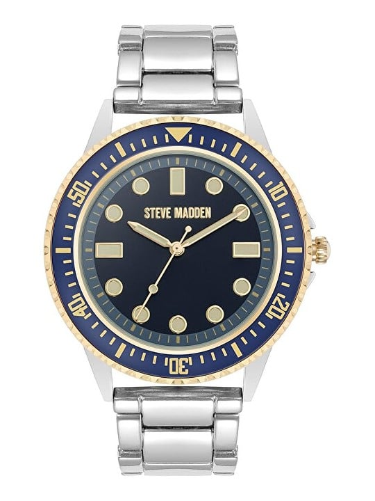 Steve Madden Orologio analogico SM-9102BLSV uomo