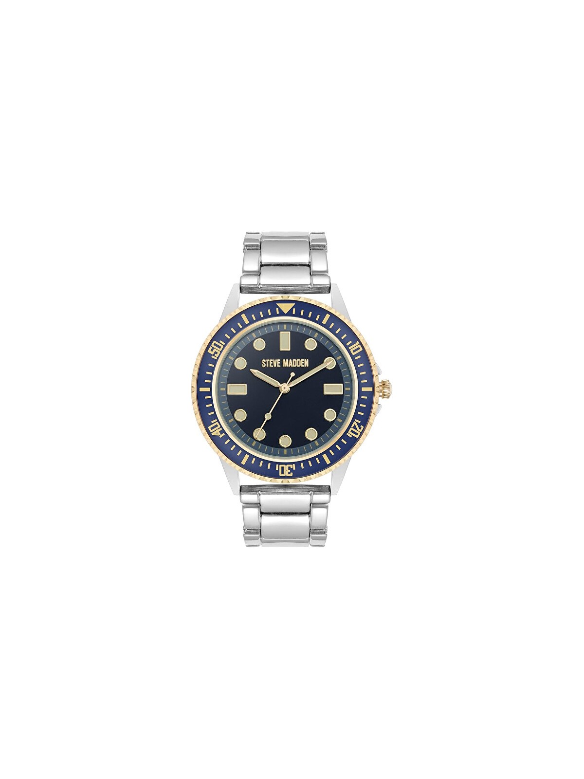 Steve Madden Orologio analogico SM-9102BLSV uomo