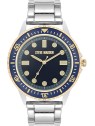 Steve Madden Orologio analogico SM-9102BLSV uomo