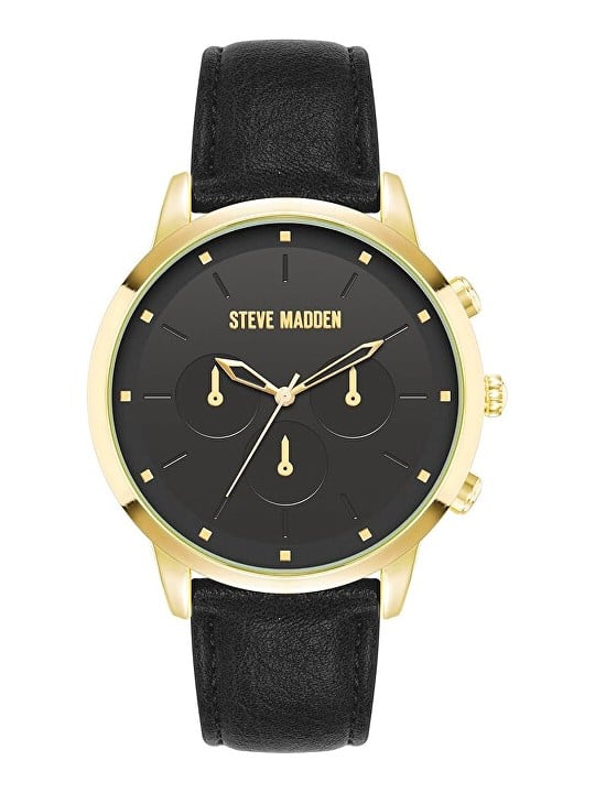 Steve Madden Orologio analogico SM-9116BKGP uomo