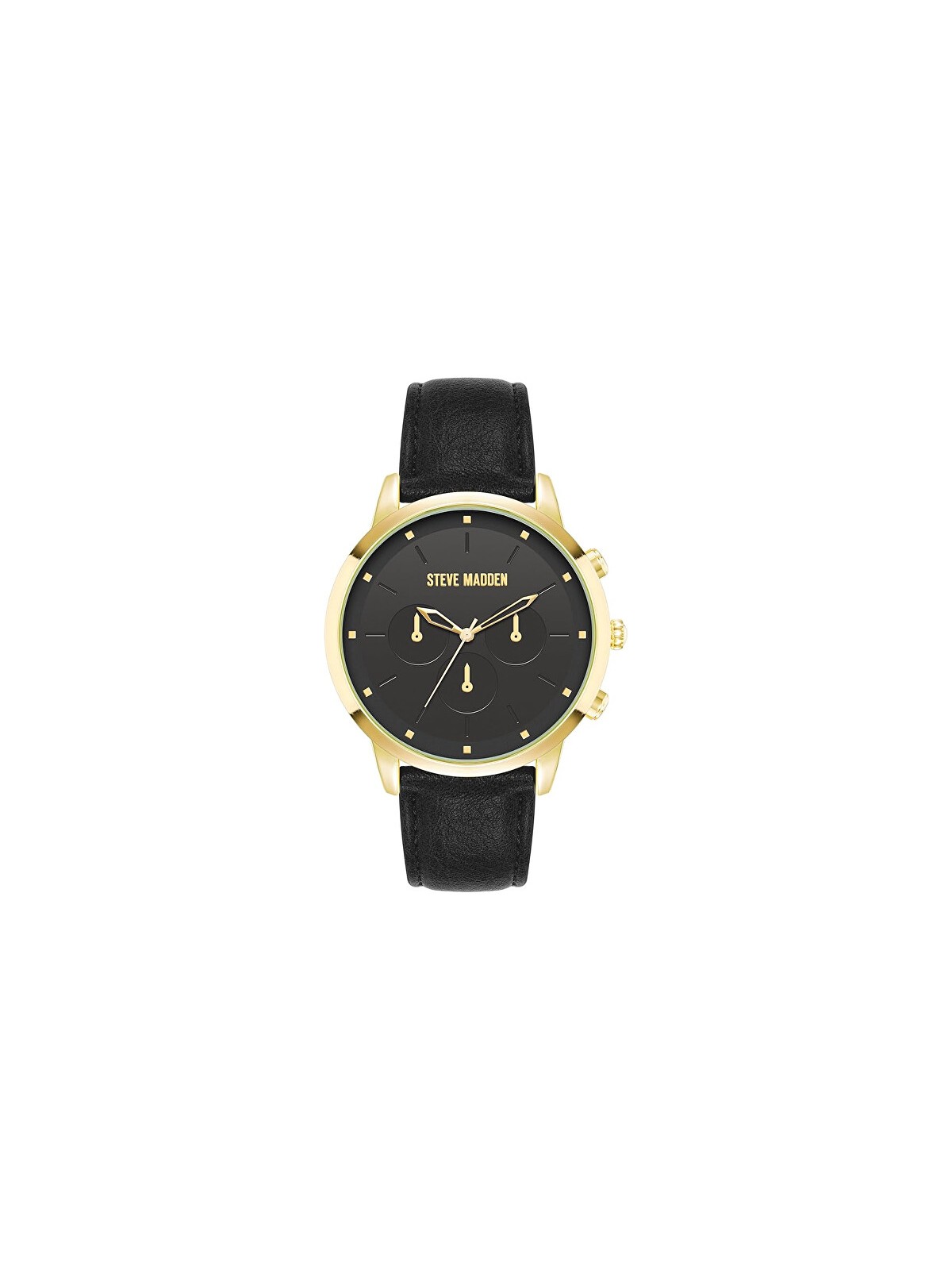Steve Madden Orologio analogico SM-9116BKGP uomo