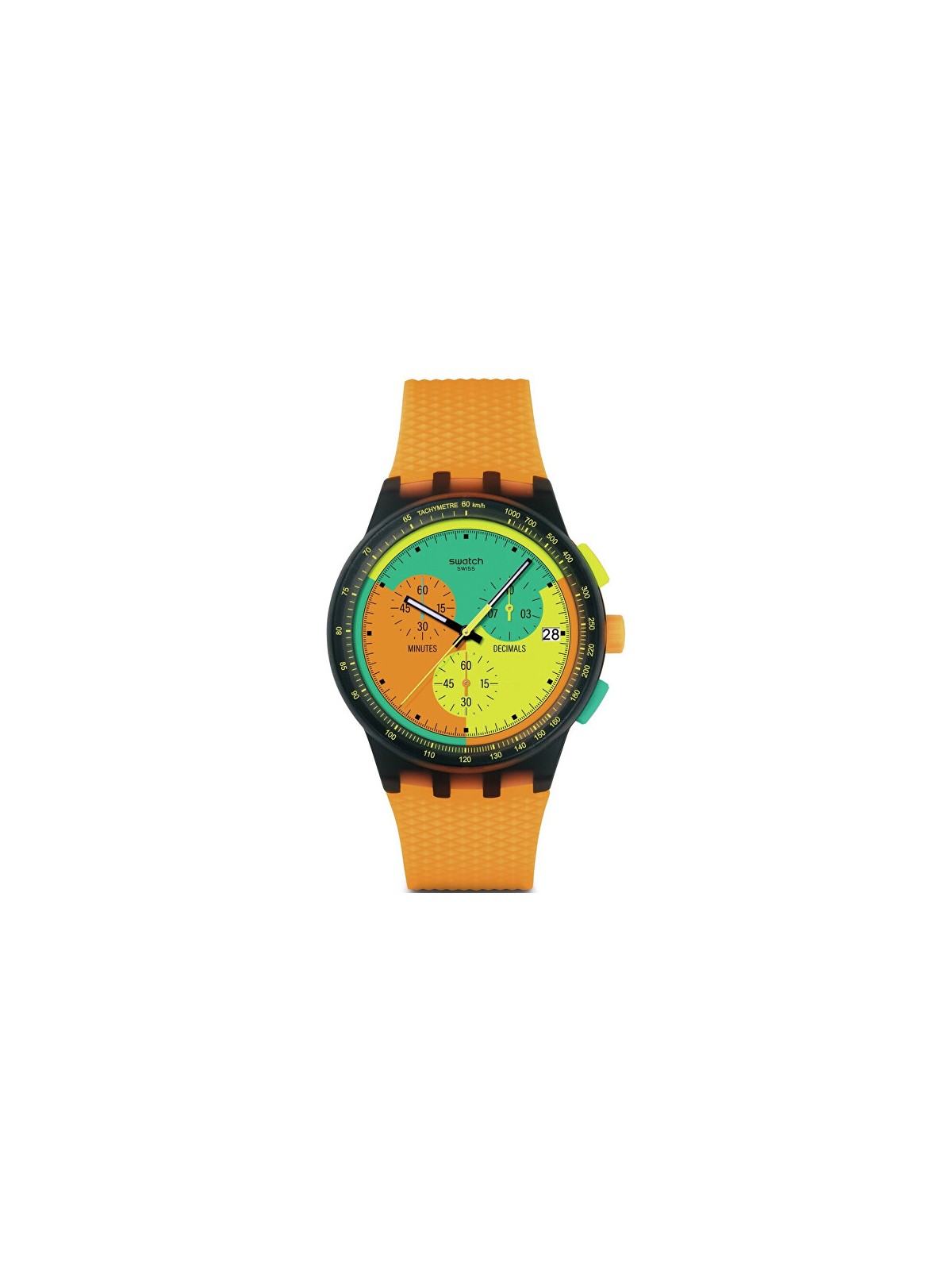 Swatch Bandiera di segnalazione al neon SUSB422 unisex
