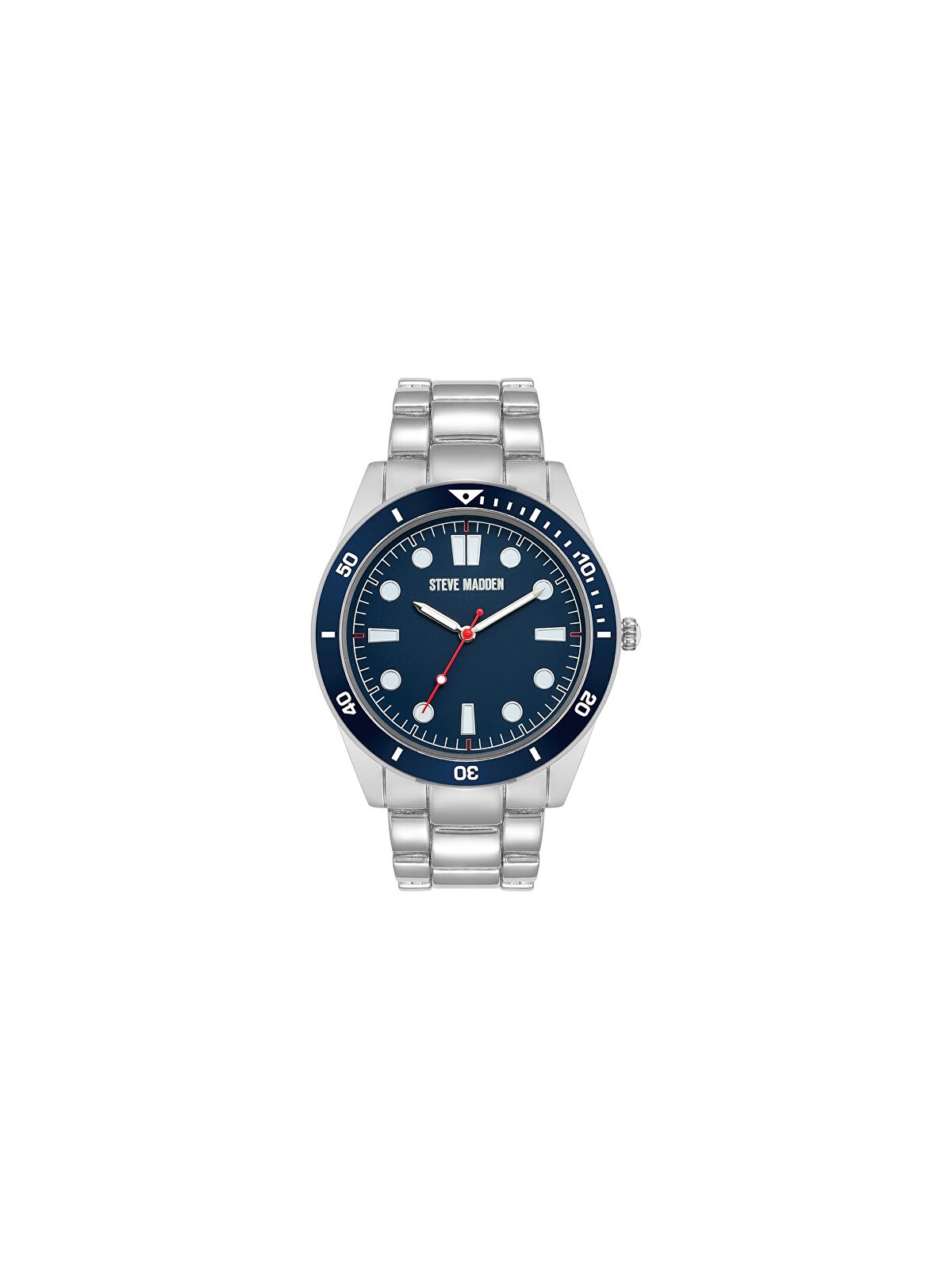 Steve Madden Orologio analogico SM-9115NVSV uomo
