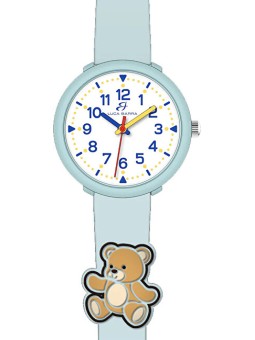 Luca Barra Orologio per bambini con orsacchiotto JW104 bambino