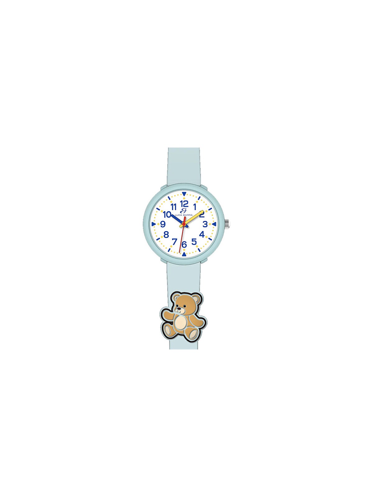 Luca Barra Orologio per bambini con orsacchiotto JW104 bambino