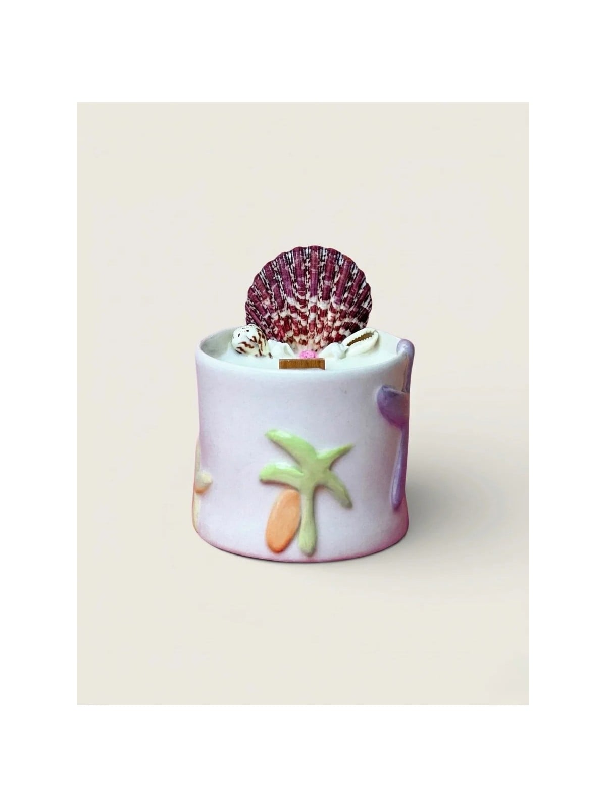 Candela Artigianale Island Surfing Road 120g – Fragranza Frutta Tropicale Surfing road www.essenzetotalstyle.com 