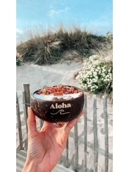 Candela Artigianale Aloha Cocco Surfing Road – Fragranza Monoï Esotico