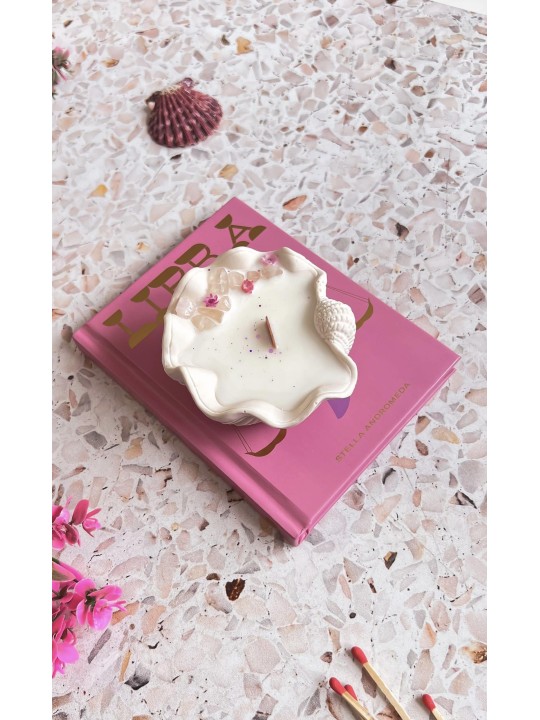 Candela Artigianale Sea Treasure Surfing Road – Fragranza Cocco e Ananas Surfing road www.essenzetotalstyle.com 