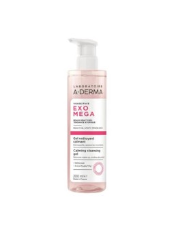 A-derma EXOMEGA Gel detergente viso lenitivo 200ml unisex