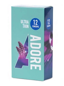 Adore Preservativi ultra sottili ultra sottili 12 pezzi