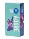 Adore Preservativi ultra sottili ultra sottili 12 pezzi