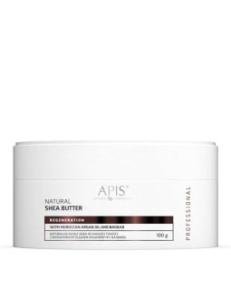 Apis Burro di Karité naturale per massaggio viso con olio di argan marocchino e baobab 100 g