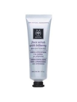 Apivita Maschera viso esfoliante e illuminante ai mirtilli 50ml donna