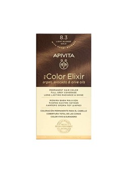 Apivita MY COLOR ELIXIR tinta permanente per capelli n. 8.3 1 confezione unisex