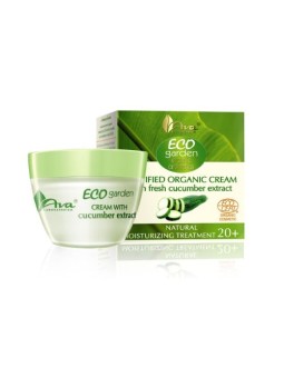 Ava laboratorium Crema biologica certificata Eco Garden 20+ con estratto di cetriolo fresco 50ml